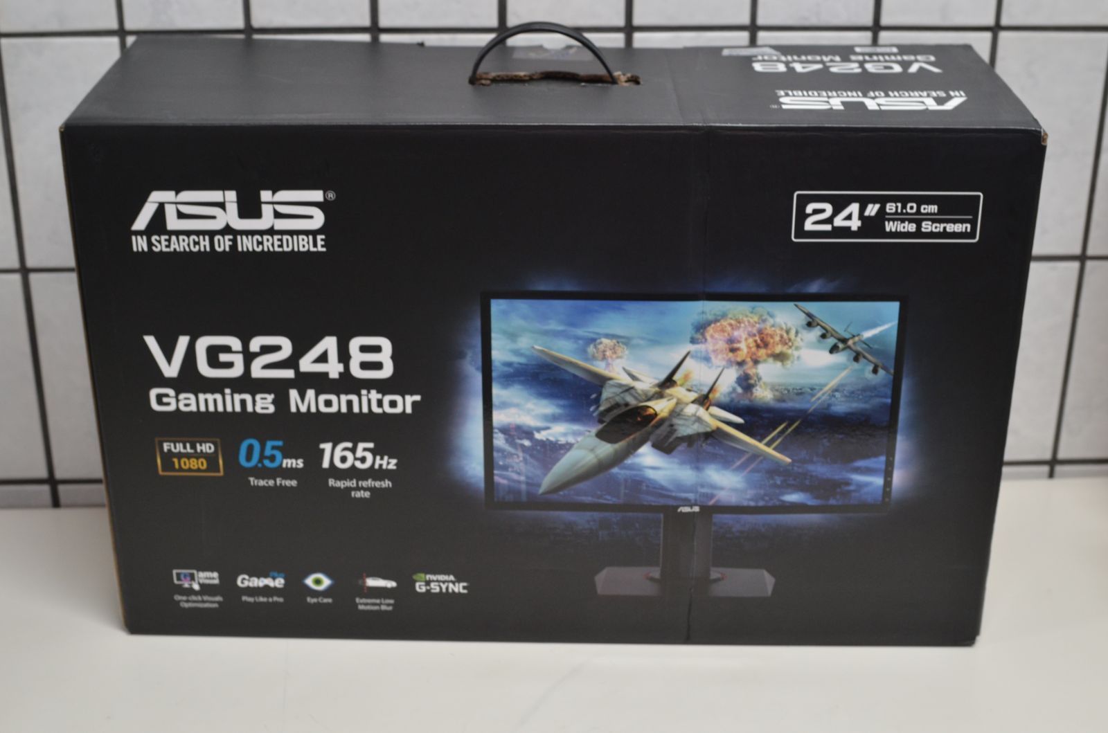 中古良品 ASUS VG248QG 液晶モニター 24型ゲーミングモニター 確認済 