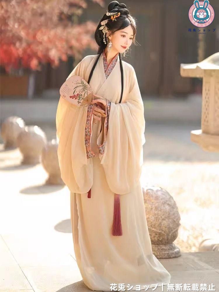 HF-18 豪華刺繍 漢服 かんふく 古風衣装 レトロ風 中華ロリータ コスプレ ワンピース 唐装 仙女服 中華風 美しい刺繍