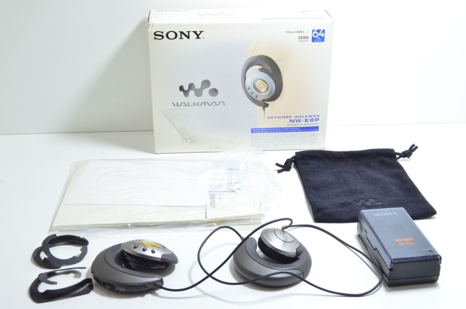 動作 済み SONY ソニー WALKMAN ウォークマン NW- E8P 単４電池用 充電器 BC-NWE3