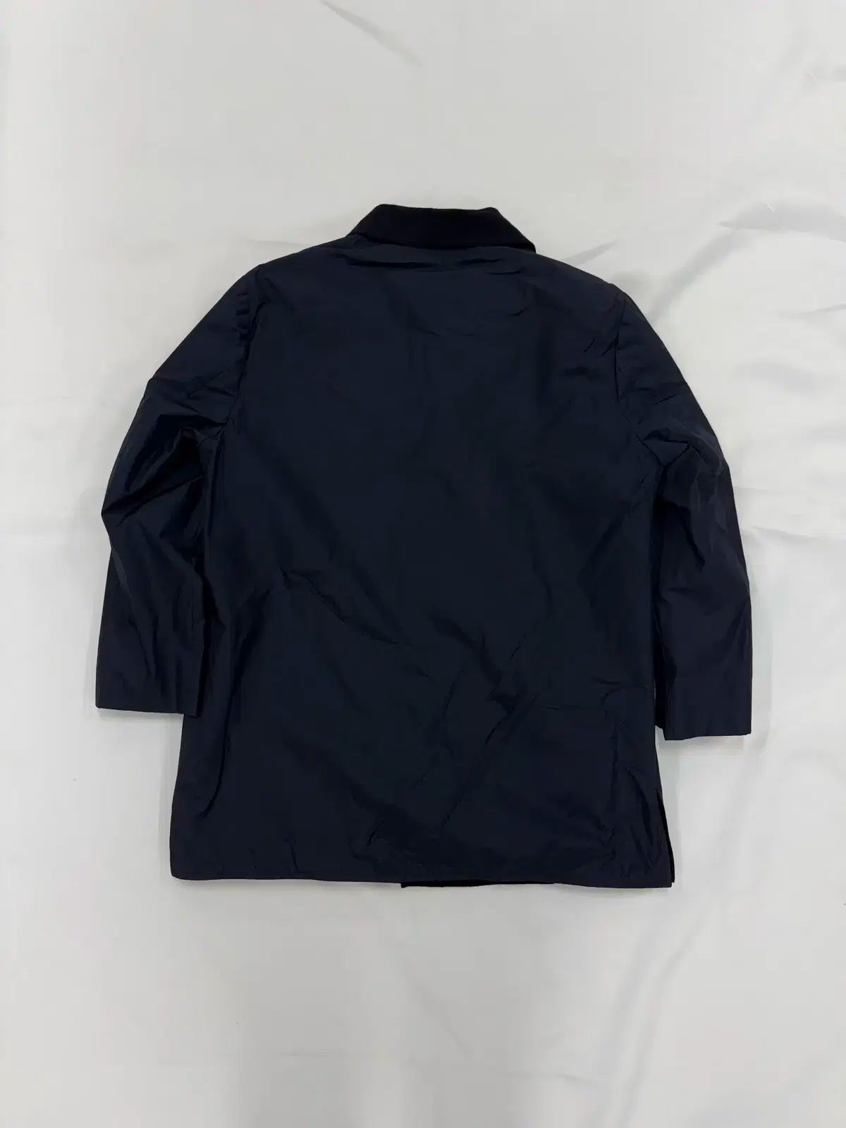 MALO マーロ ネイビー 1 2コート ショール