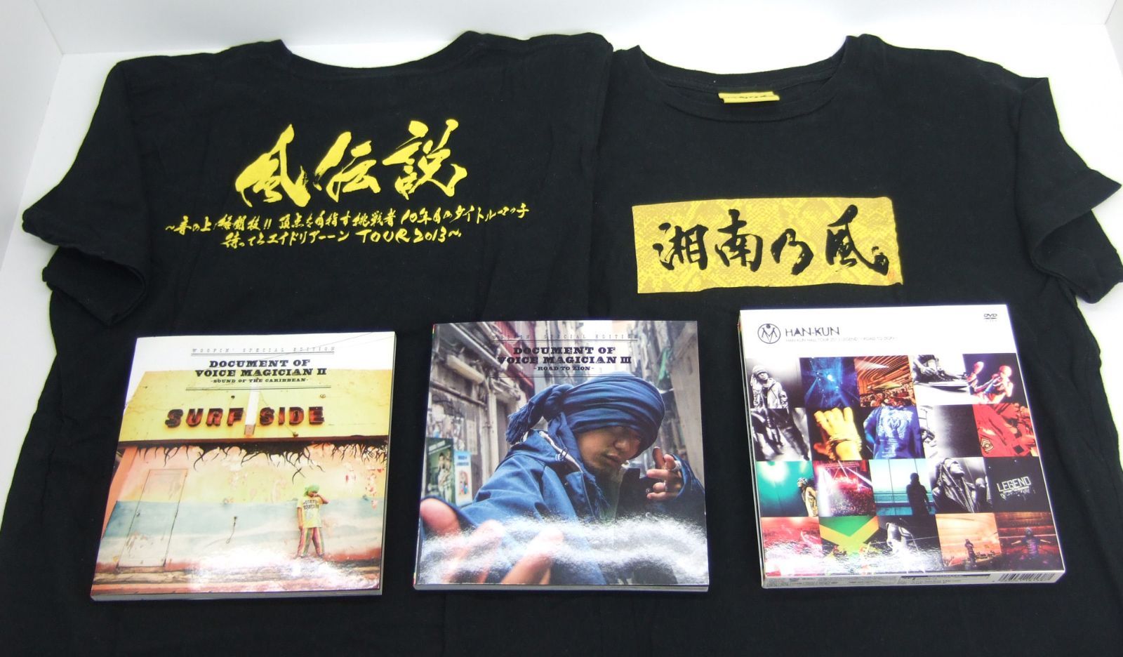 HAN-KUN TOUR 2013 DVD / VOICE MAGICIAN / 湘南乃風Tシャツ HAN-KUN TOUR 2013 DVD / VOICE MAGICIAN / 湘南乃風Tシャツ
