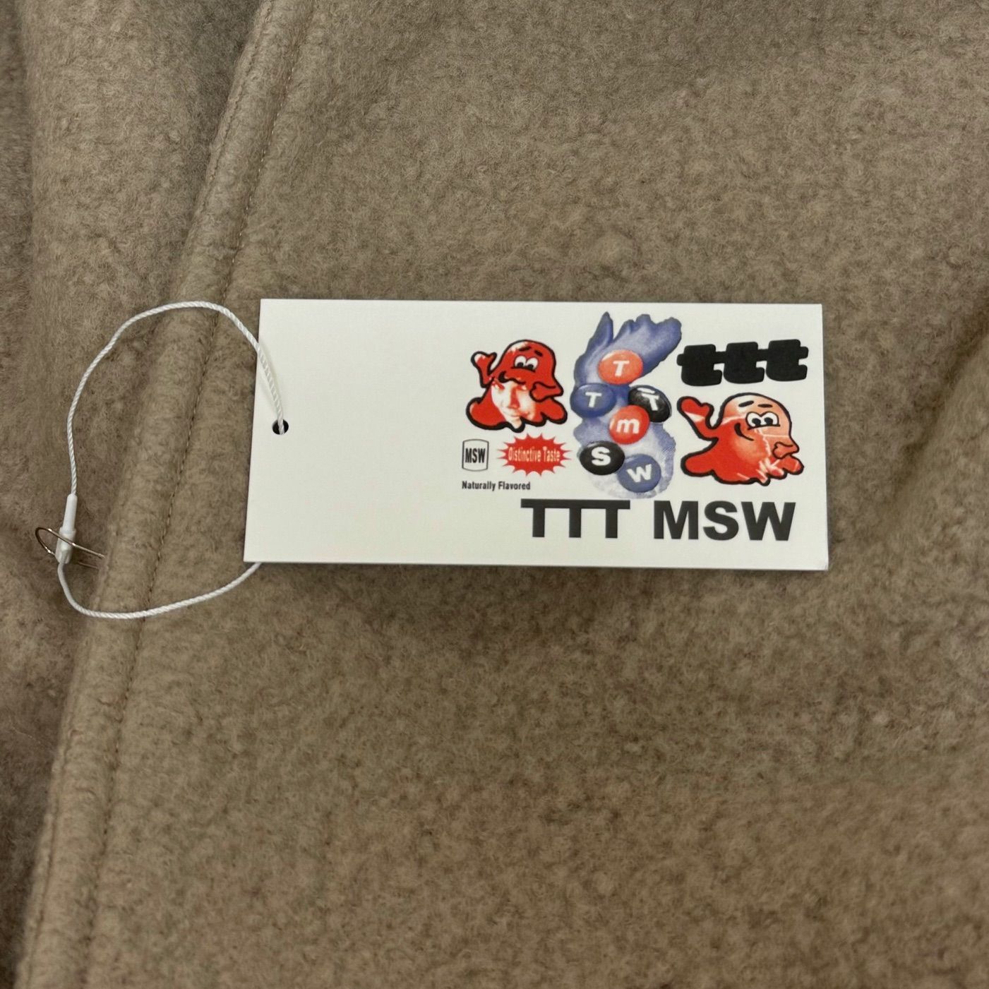 定価132000円 新品 TTT MSW 2022AW オーバーサイズ ウールコート 