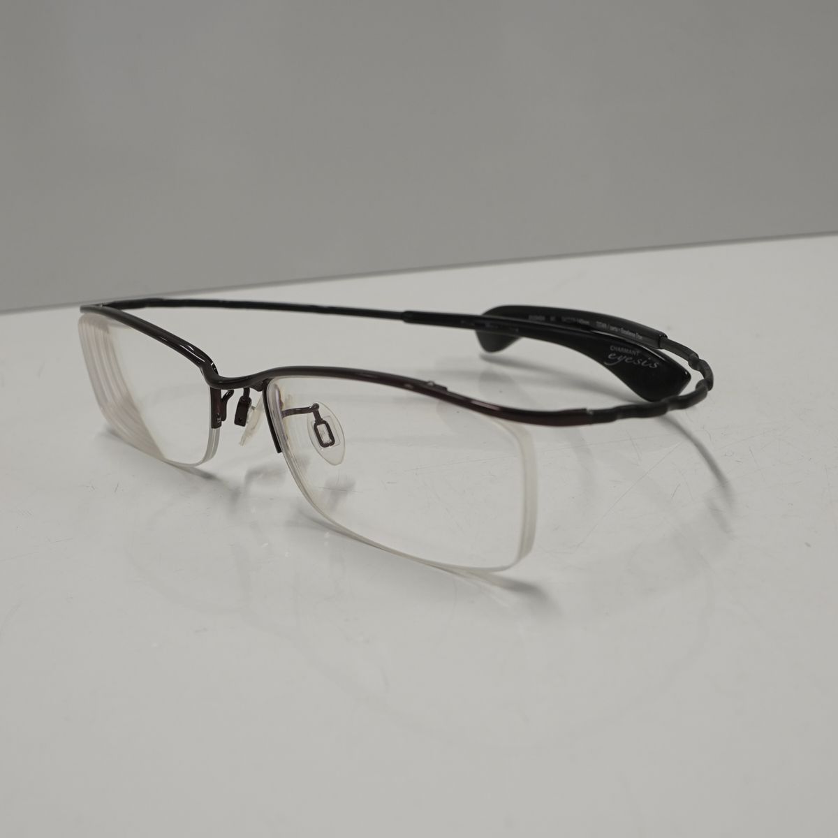 CHARMANT eyesis XV24404 眼鏡 USED美品 シャルマン ナイロール