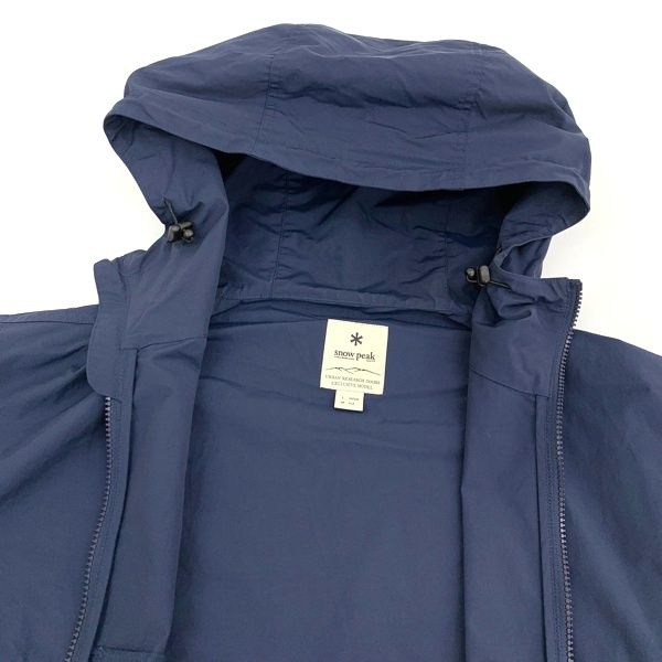  peak×DOORS ネイビー マウンテンパーカー snow peak×DOORS ネイビー マウンテンパーカー