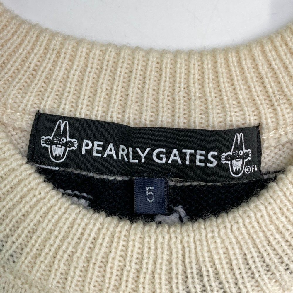 サイズ5 パーリーゲイツ ニット セーター メンズ レディース サイズ：5