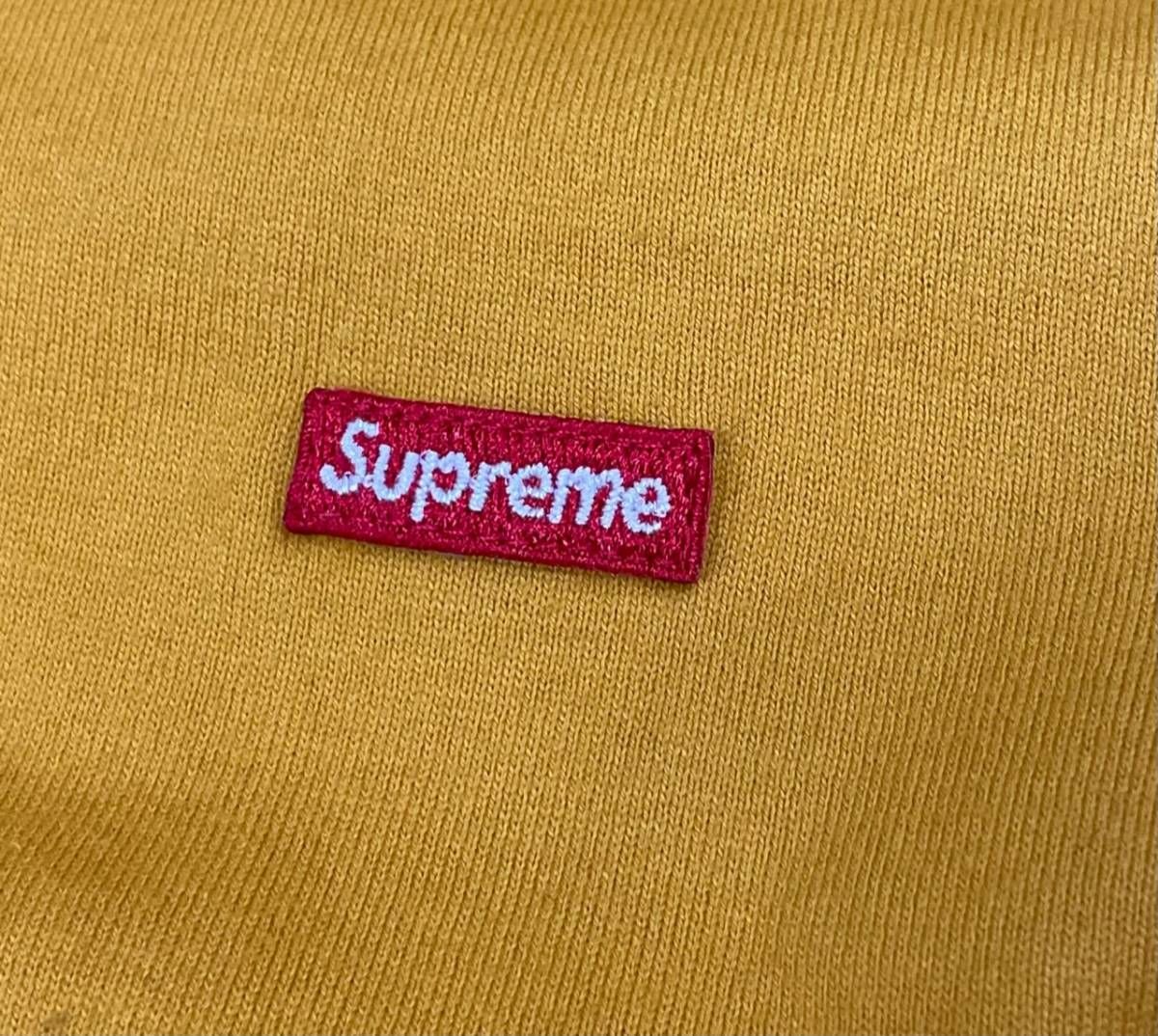 supreme small box logo Tシャツ マスタードM - メルカリ