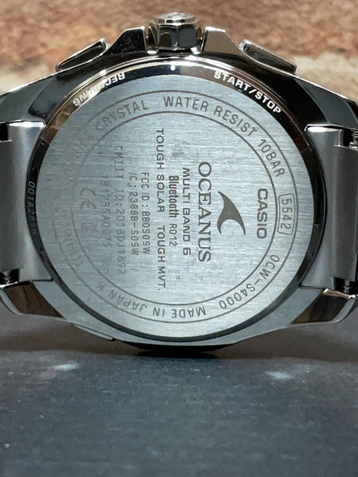 生産完了品 CASIO カシオ OCEANUS オシアナス Manta マンタ S4000 