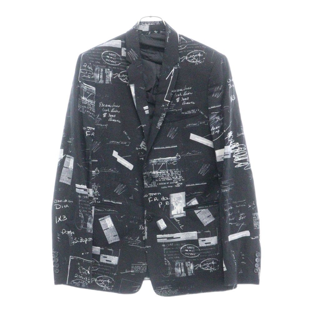 Dior HOMME (ディオールオム) クリスヴァンアッシュ ジャケット スーツ ブラック 863C220Y4188