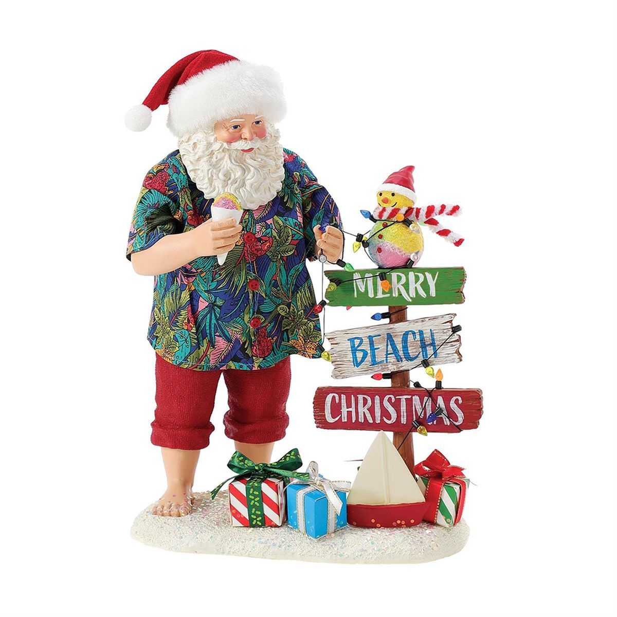 Tutti Frutti 26.7cm サンタ サンタクロース 人形 置物 フィギュア クリスマス ホリデー Possible Dreams 正規輸入品