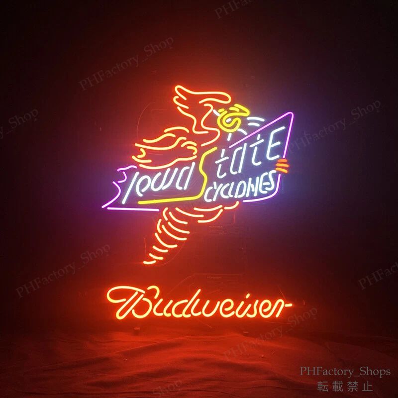 ネオンサイン Budweiser バドワイザー ネオン管 ネオンライト