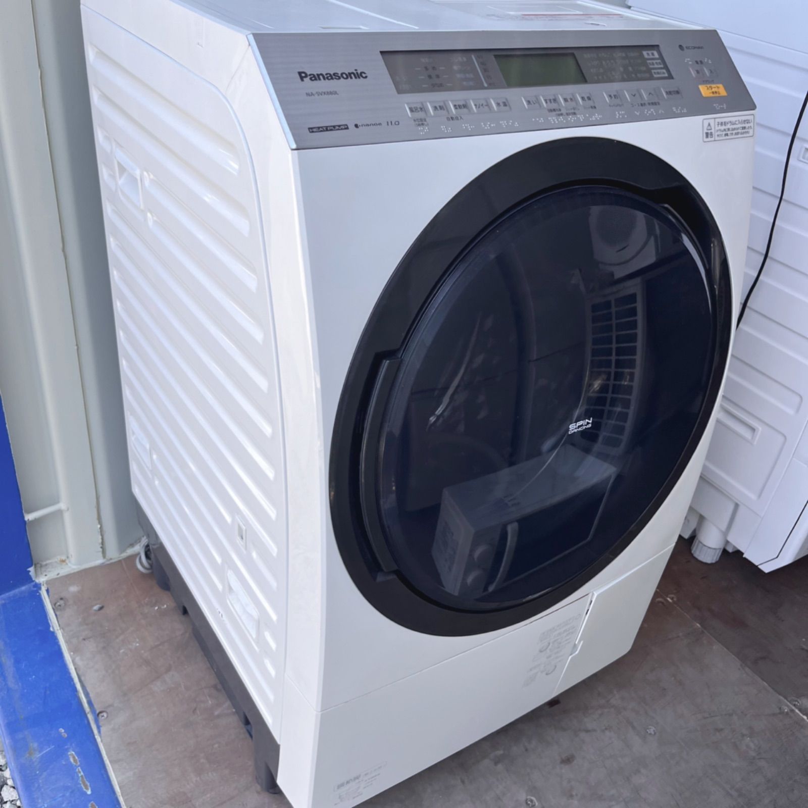 取付無料！パナソニック洗剤自動投入・熱乾燥搭載！おしゃれドラム式洗濯機！冷蔵庫 取付無料！パナソニック洗剤自動投入・熱乾燥搭載！おしゃれ