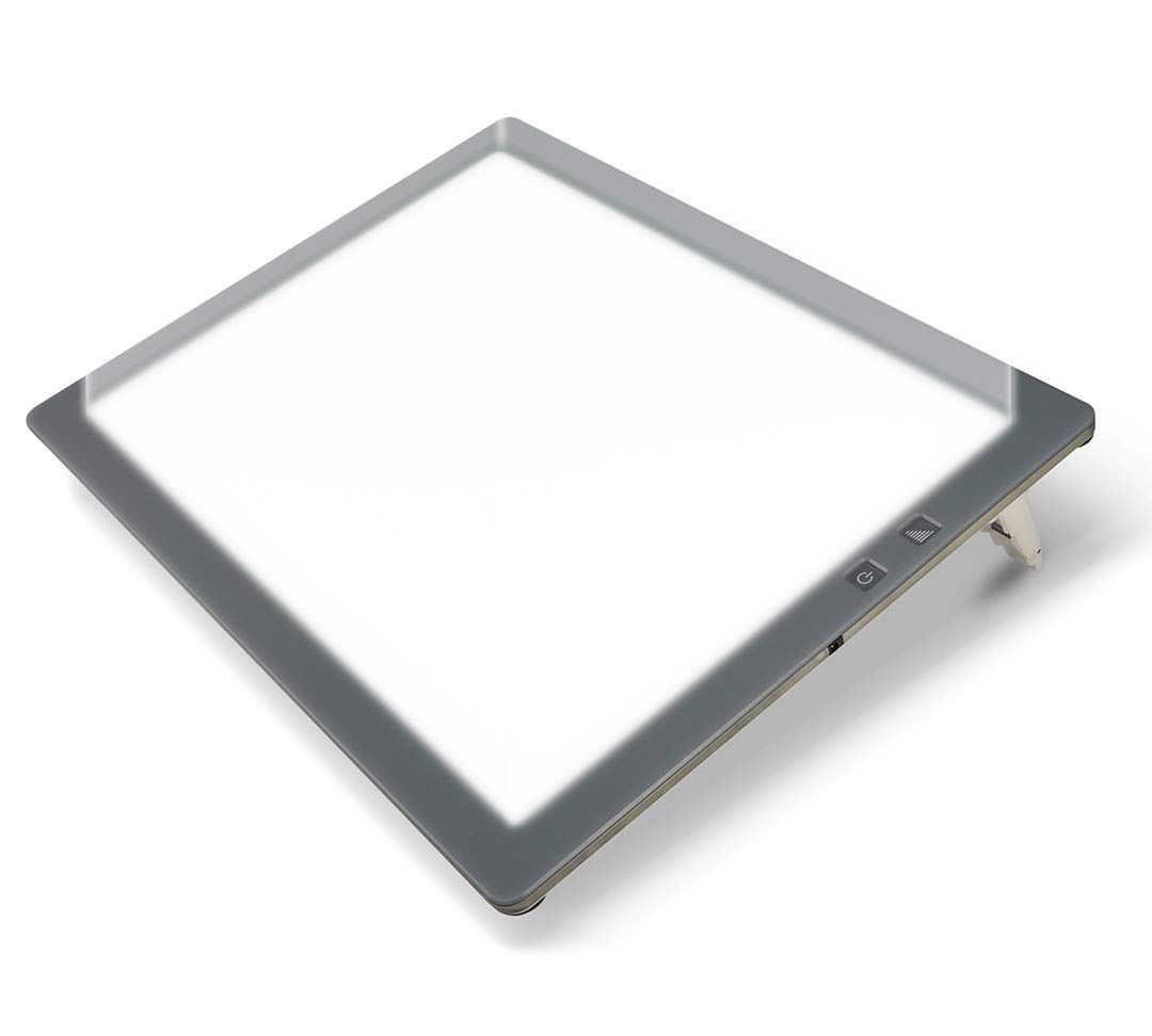 日本製 トライテックのトレース台 トレビュアー LED B4 薄型 8mm 7段階調光可 B4-500