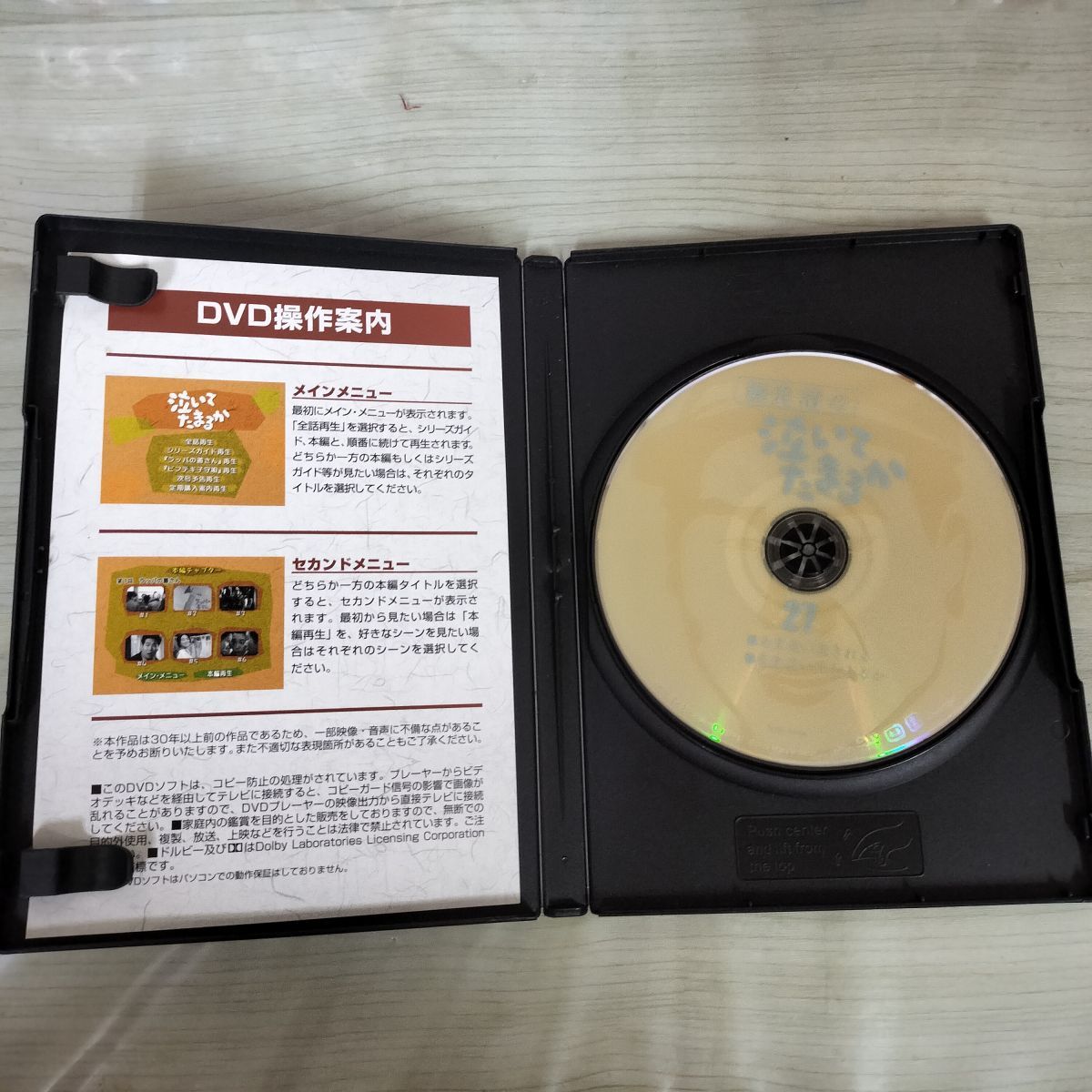 DVD 全27巻揃い 渥美清の泣いてたまるか DVDコレクション