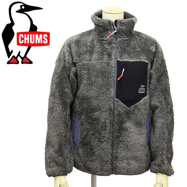 CHUMS (チャムス) CH14-1277 Bonding Fleece Jacket レディース ボンディングフリース ジャケット 全5色 CMS086  G005H.Gray M - メルカリ