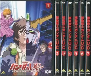豊富な，大得価 【中古 DVDとBD】機動戦士ガンダムUC ユニコーン （1～3