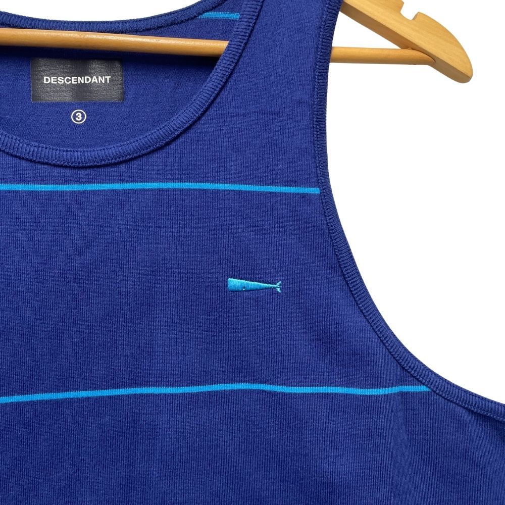 DESCENDANT ディセンダント CACHALOT STRIPE TANK TOP タンク