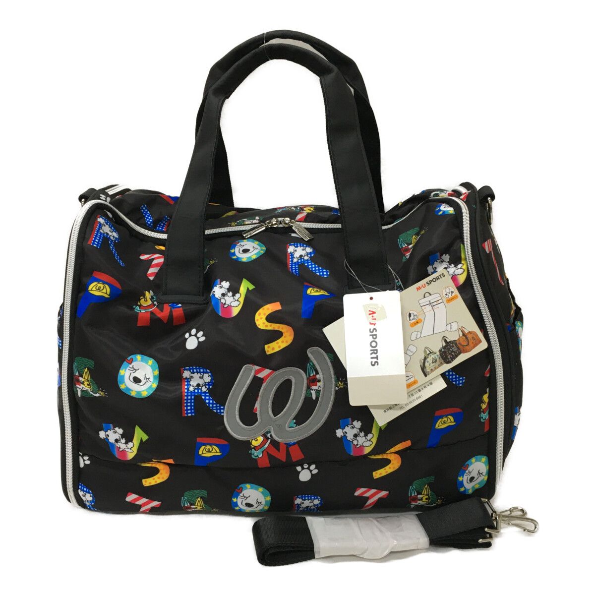MUスポーツ　ロッカーバッグ　ゴルフバッグ　ボストンバック　刺繡ロゴ　ゴルフ MUスポーツ ロッカーバック ボストン MUスポーツ ロッカーバッグ