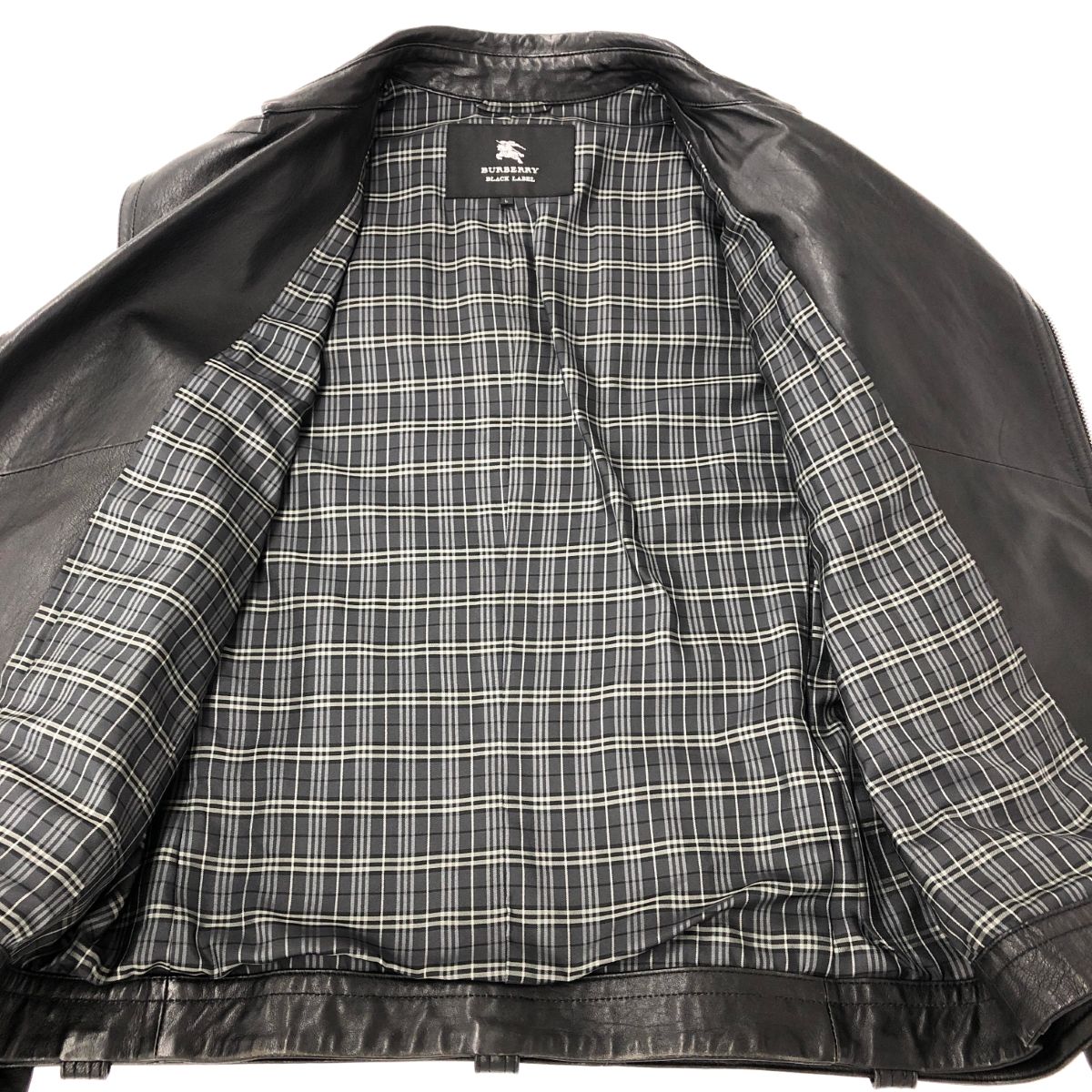 BURBERRY BLACK LABEL バーバリーブラックレーベル ダブルライダース