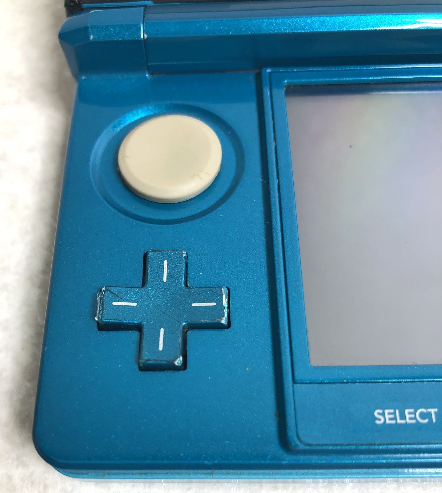 DH1040】ジャンク ニンテンドー 3DS 本体 アクアブルー CTR-001