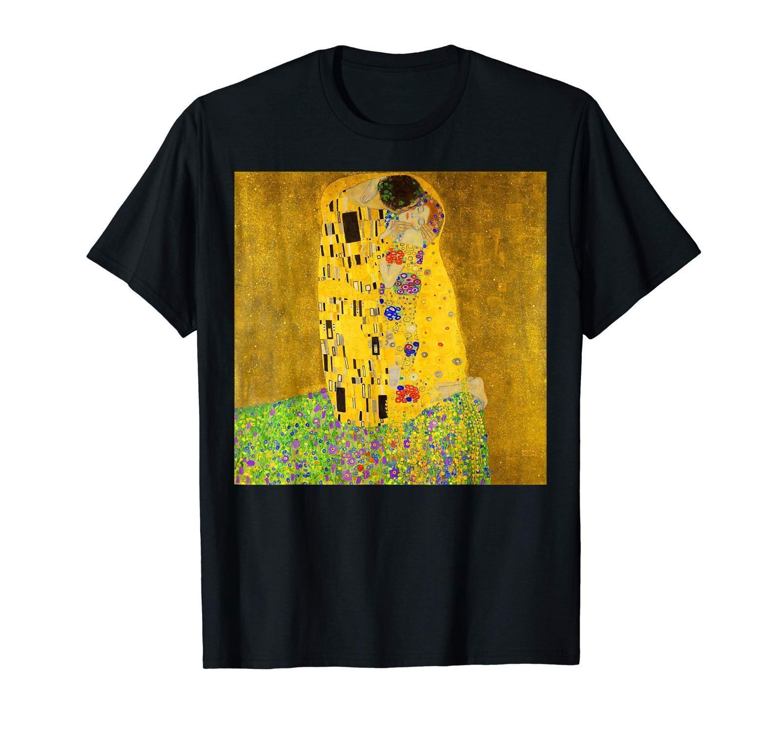 クリムト キス アールヌーボー Tシャツ