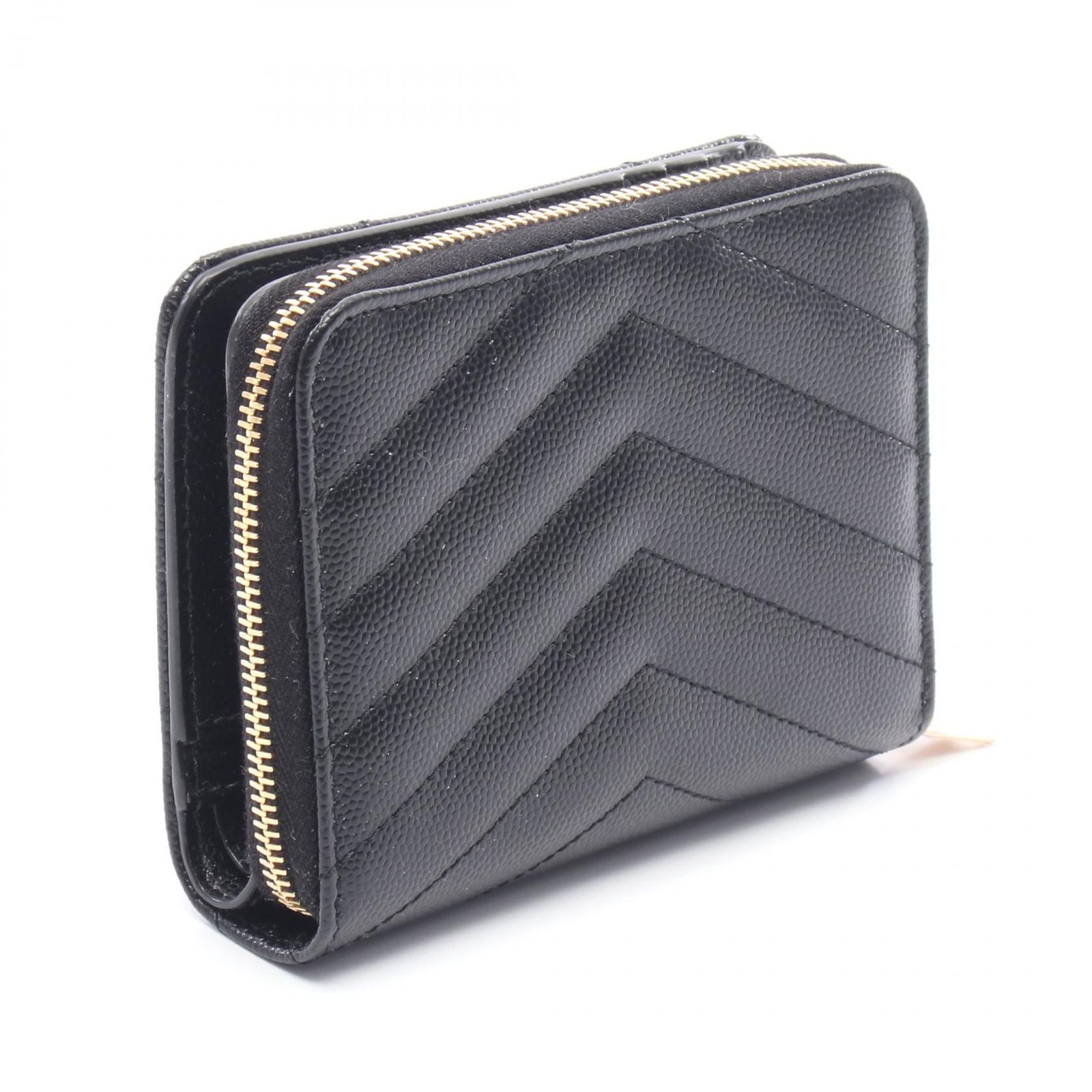 サンローランパリ SAINT LAURENT PARIS 二つ折り財布 モノグラム  