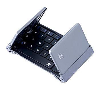 スリーイー Bluetooth3.0 キーボード 3つ折りタイプ 英語配列 64キー ケース付属（ブラック）3E Bluetooth Keyboard NEO（ネオ） 3E-BKY8-BK z2zed1b スリーイー Bluetooth3.0 キーボード 3つ折りタイプ 英語配列 64