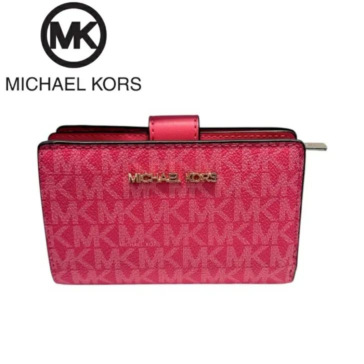 未使用品】MICHAEL KORS マイケルコース コンパクトウォレット 二 