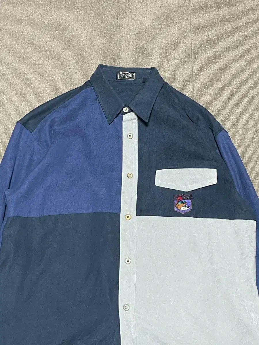 H by FIGER 切替長袖ラガーシャツ lg7 H by FIGER 切替長袖ラガー