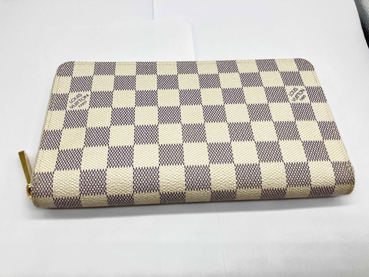 【鑑定済み】 ルイヴィトン ダミエ アズール オーガナイザー 長財布 A6 値下げしました ルイヴィトン ダミエアズール 長財布