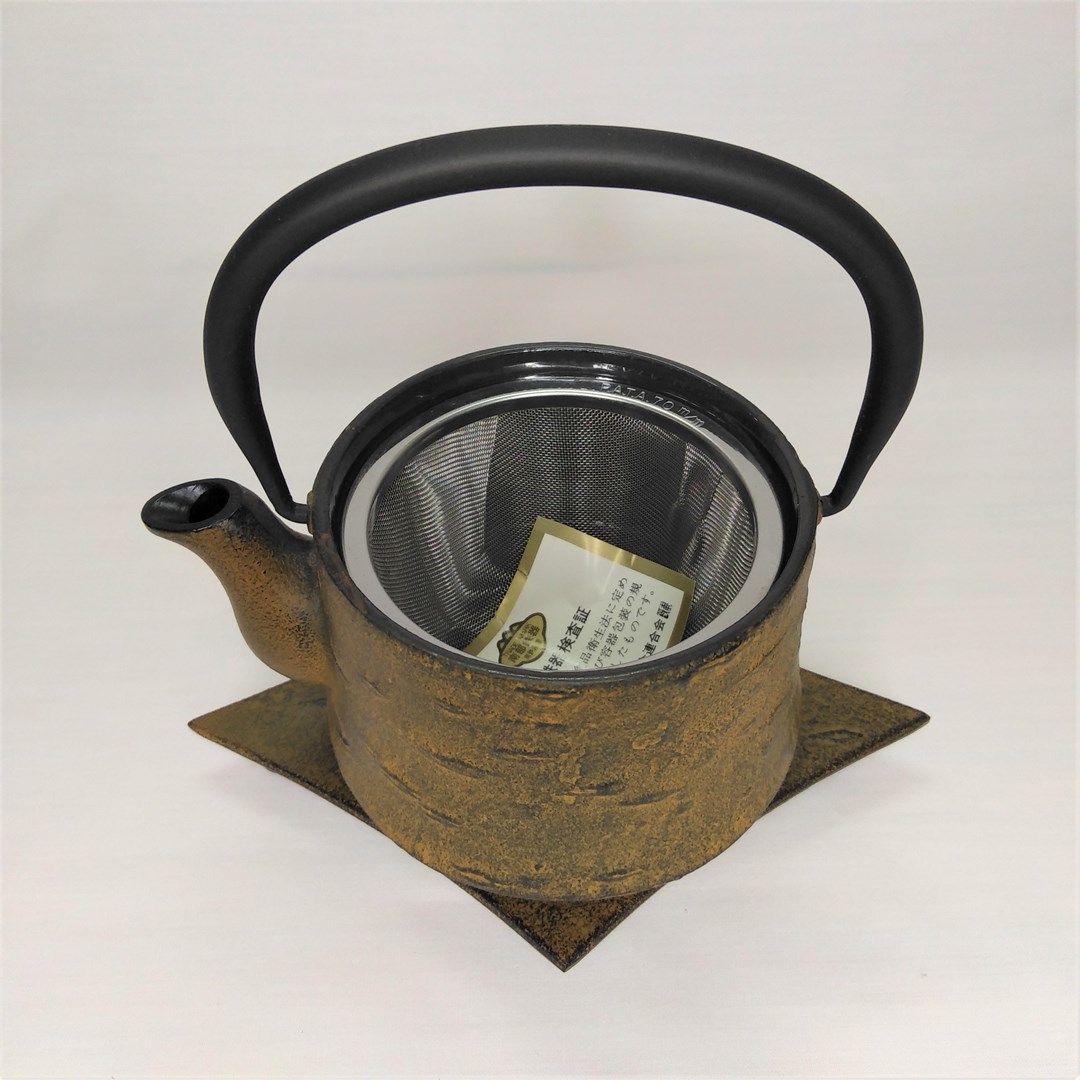 アウトレット 南部鉄器 高級鉄急須 瓶敷セット - メルカリ