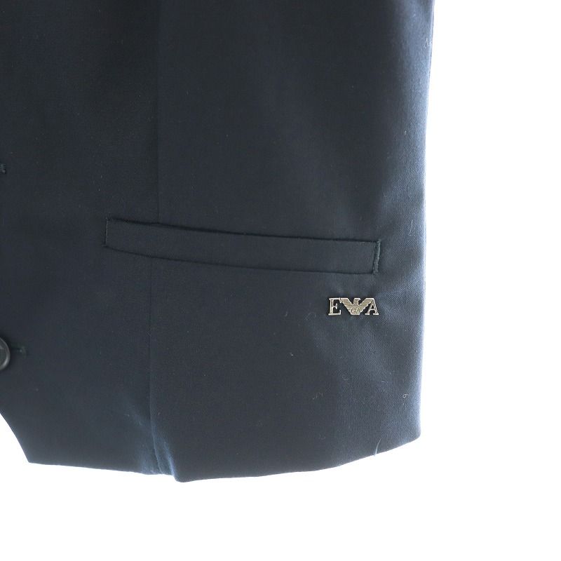 エンポリオアルマーニ EMPORIO ARMANI ベスト ジレ 前開き 10A