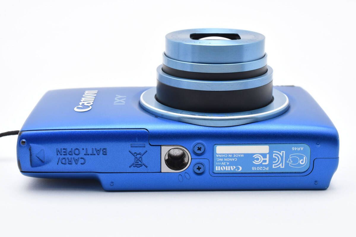 Canon キャノン IXY 90F デジカメ ブルー 動作確認済 美品 Canon キャノン IXY 90F デジカメ ブルー 動作確認済 美品
