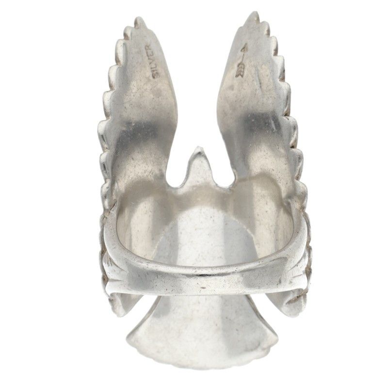 ゴローズ 金メタル付きイーグル リング メンズ 17号 ゴローズ 金メタル