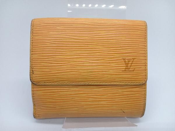 LOUIS VUITTON エピ SP1916 ポルトモネカルトクレディ オレンジ
