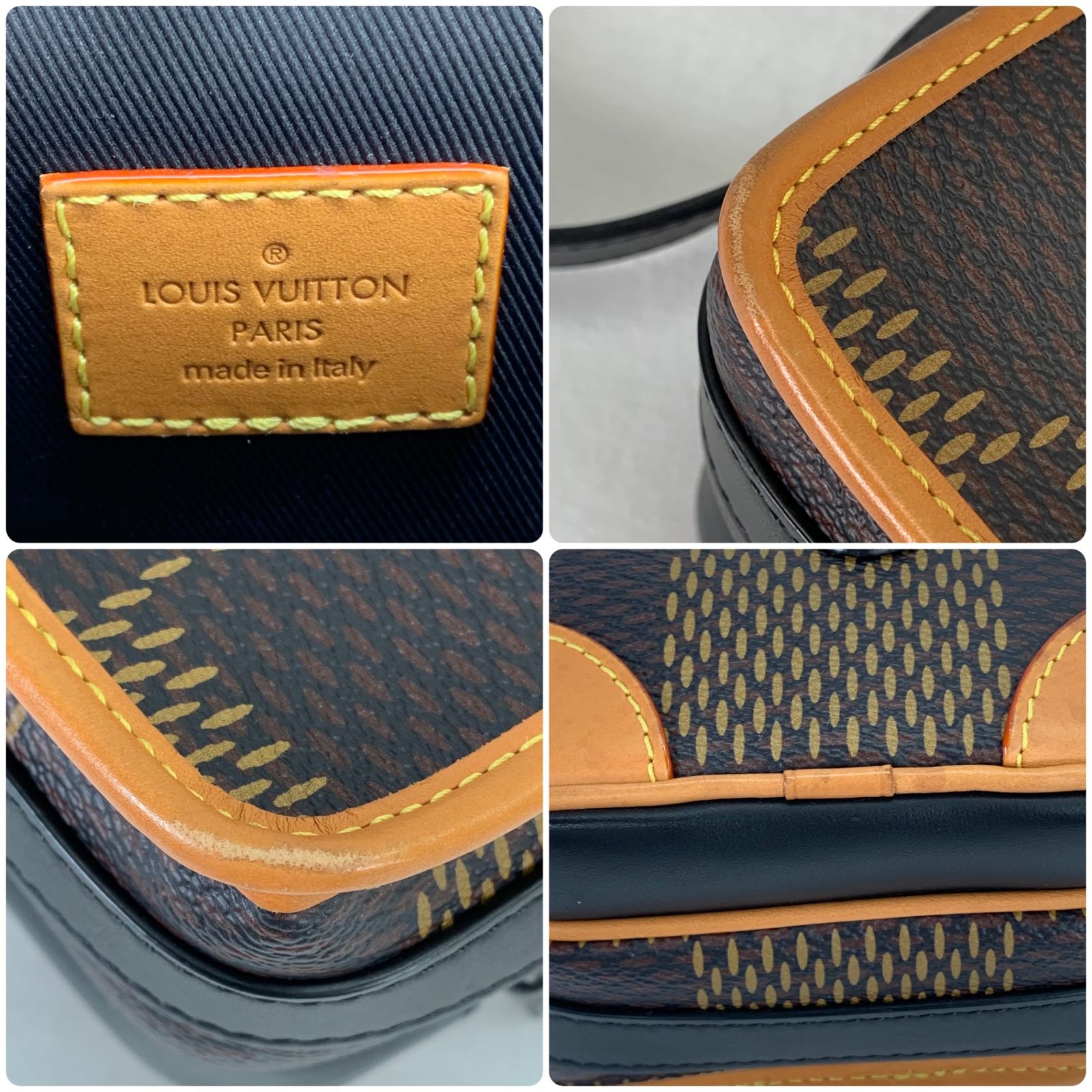 LOUIS VUITTON ルイヴィトン×NIGO ショルダーバッグ アマゾン スリング