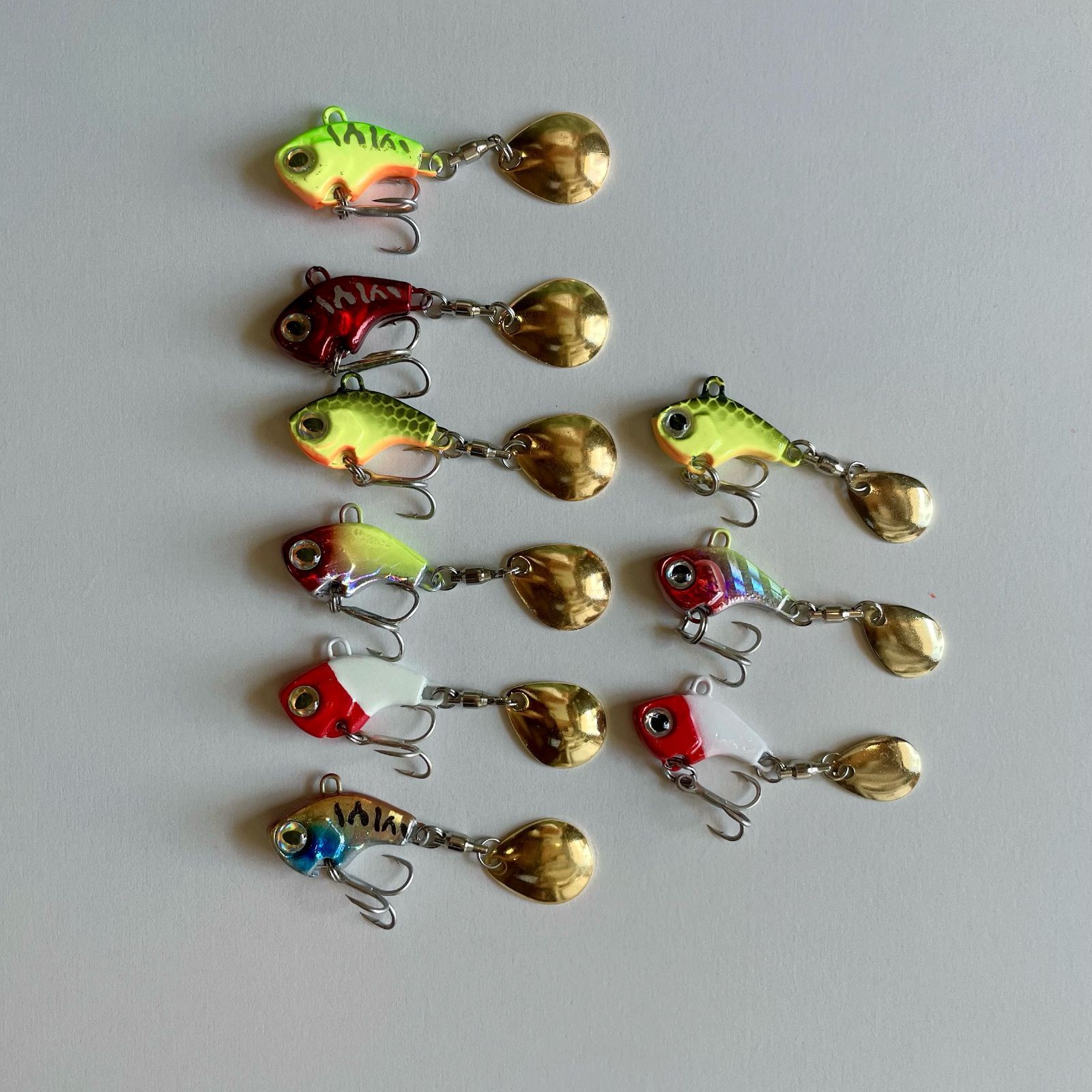 スピンテールジグ送料無料 9本セット 新品 巻物に バス釣り