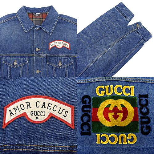 グッチ　GUCCI ジャケット　Gジャン 楽天市場】GUCCI(グッチ) サイズ:48 19SS Oversize Denim Jacket With