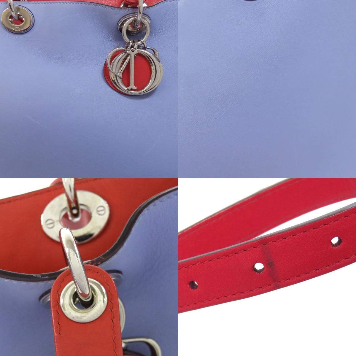 CHRISTIAN DIOR クリスチャンディオール 2WAY トートバッグ カーフ レディース WWW_MORNINGWALKER_COM