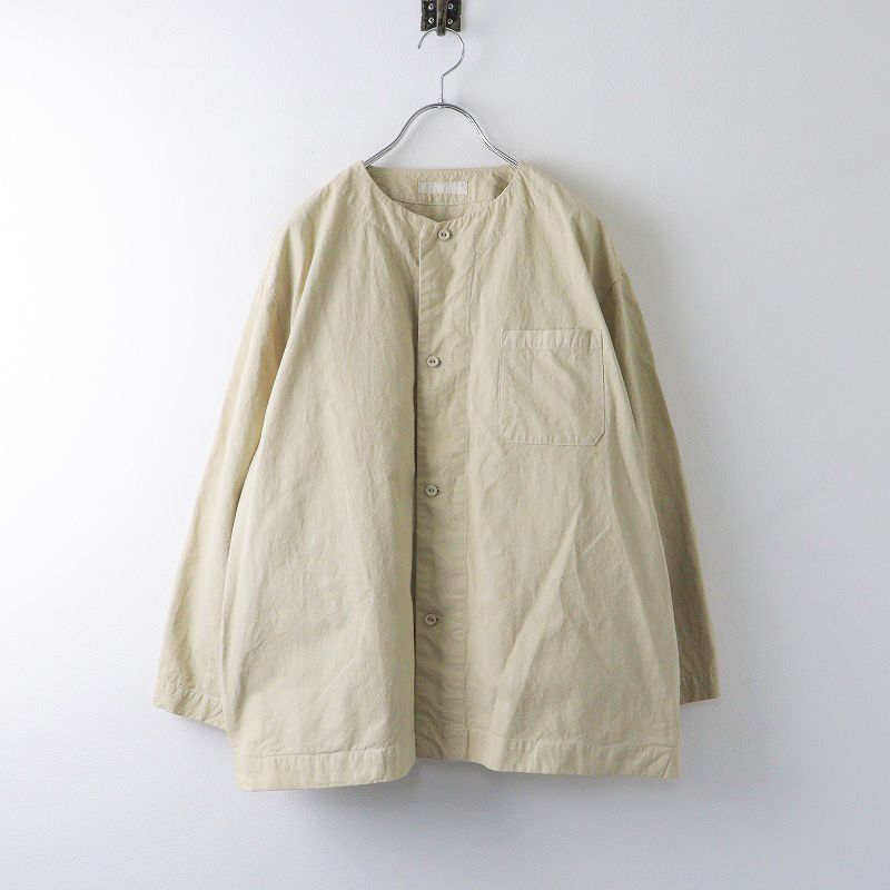 nestRobe￼ コットンリネン近江晒馬布 テントラインコート nest Robe コットンリネン近江晒馬布テントラインコート ネスト