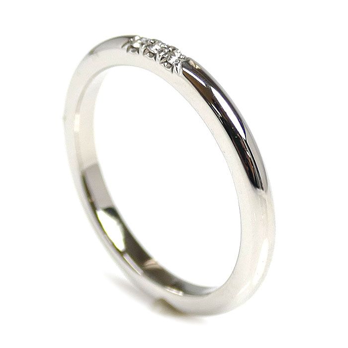 TIFFANY&Co. ティファニー Pt950プラチナ クラシック 3P ダイヤ