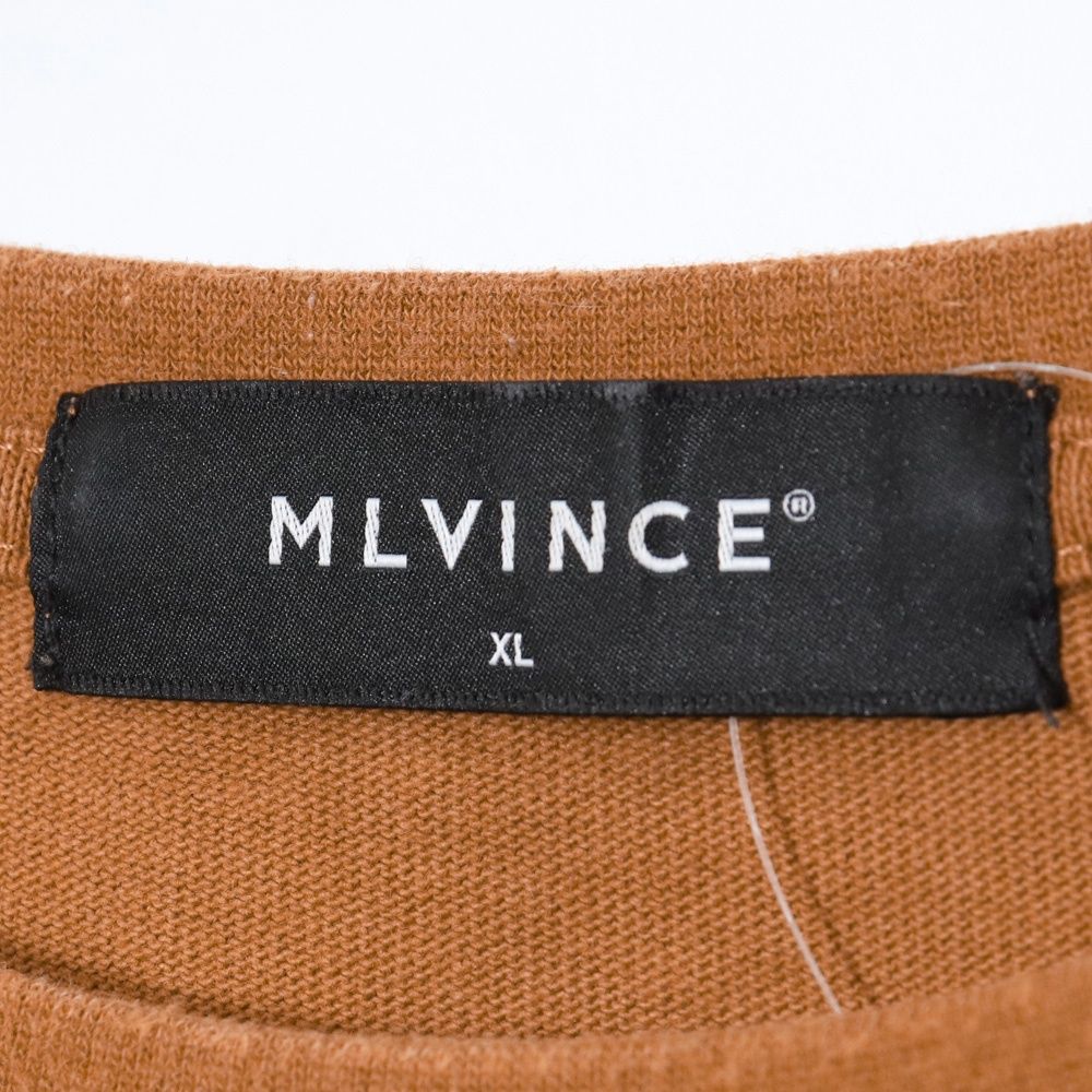 MLVINCE CLASSIC LOGO S/S TEE XLサイズ ブラウン - メルカリ
