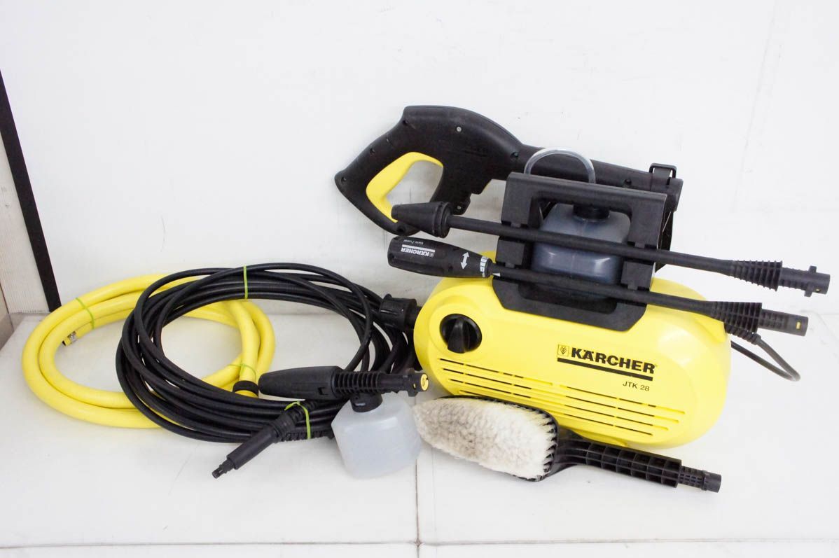 【中古】KARCHERケルヒャー 家庭用高圧洗浄機 JTK 28 Plus 1.672-581.0 ジャパネット