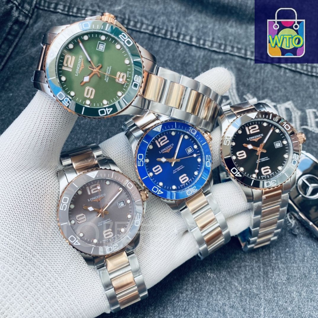 美品稼働品LONGINES CONQUEST ロンジン コンクエスト SSGP CONQUEST HERITAGE CENTRAL POWER RESERVE 自動巻、ステンレス