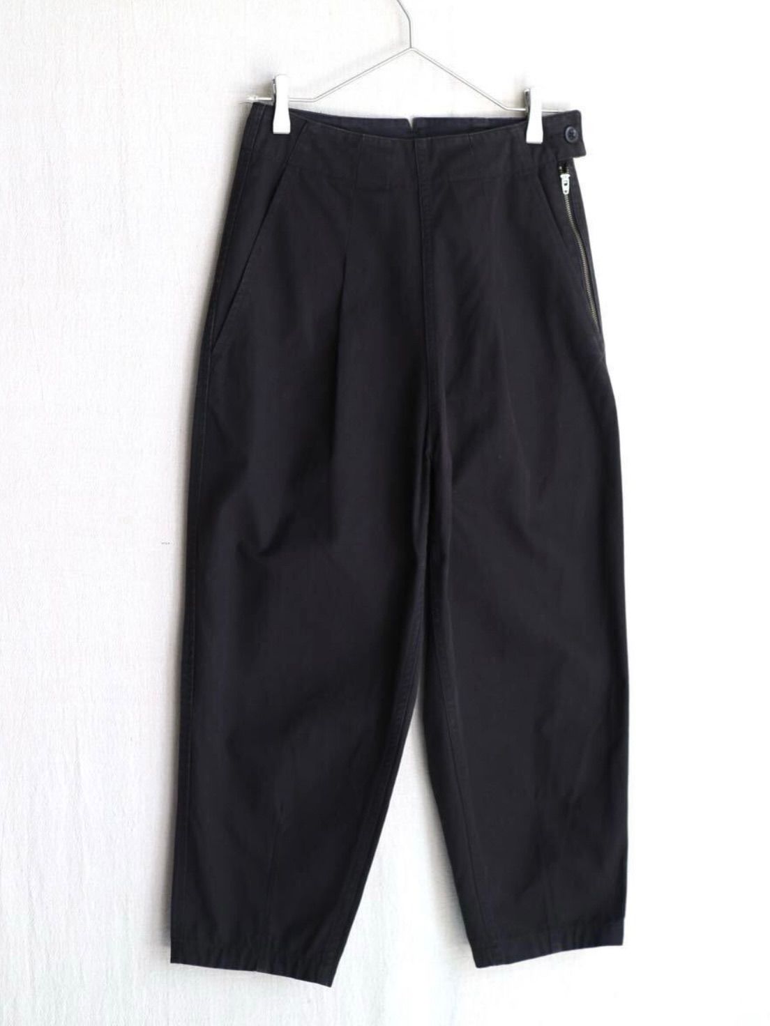 MHL. パンツ | ユニセックス 0 コットン ブラック 日本製 MARGARET HOWELL P5-07015-9539