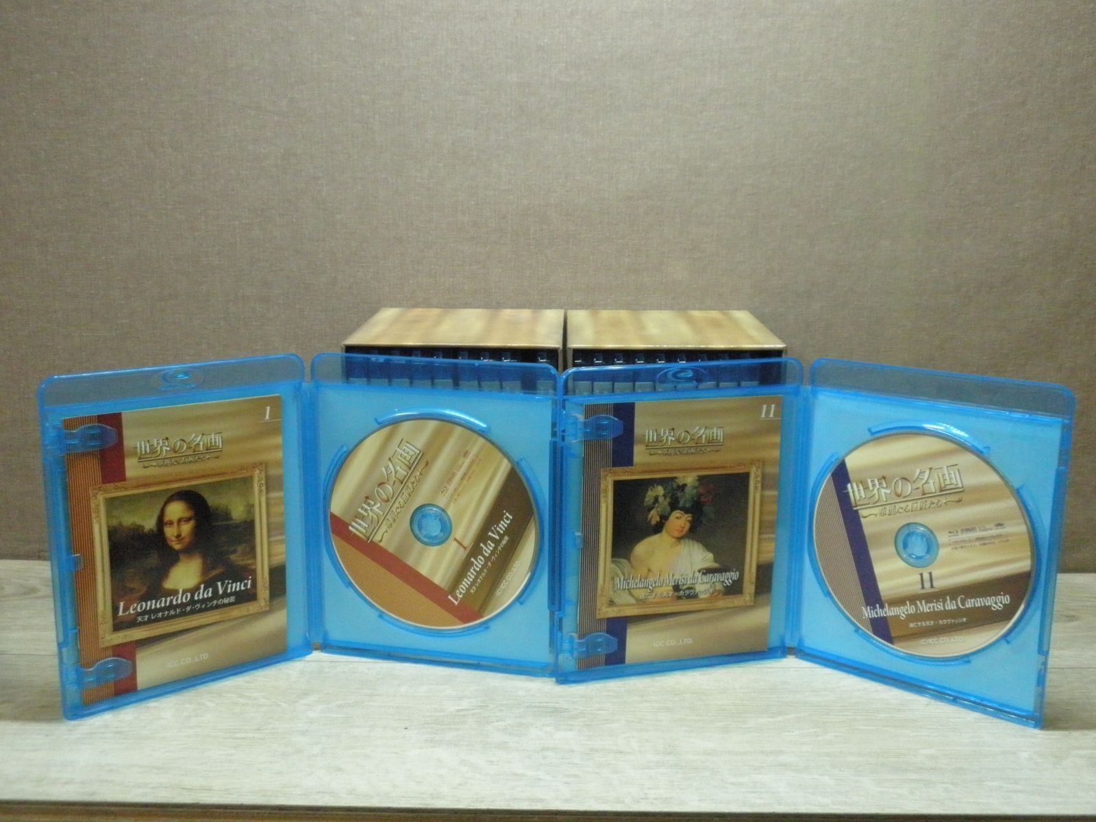 世界の名画華麗なる巨匠たち　ブルーレイ　第Ⅰ部　第Ⅱ部 Amazon.co.jp: ブルーレイ完全保存版BS朝日世界の名画 華麗なる巨匠