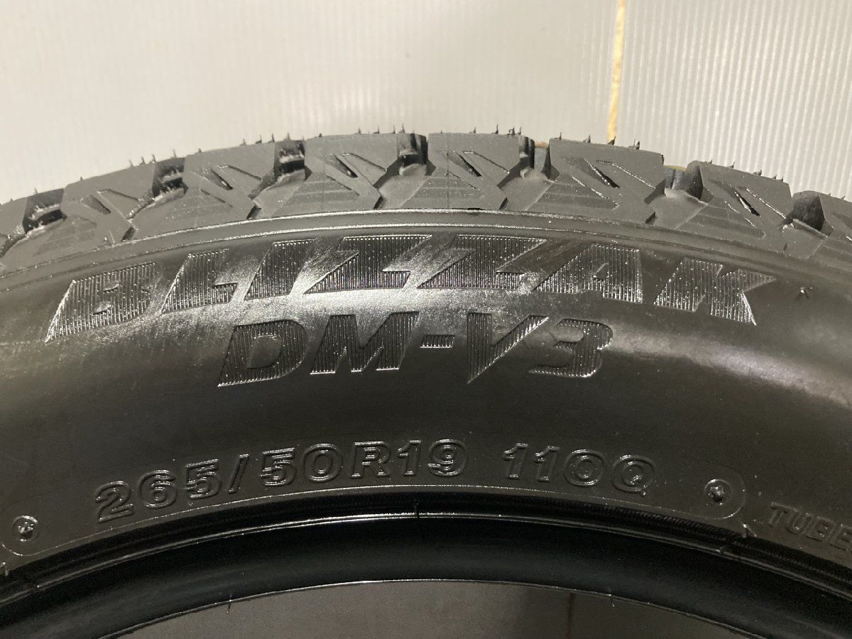 新品 BS BRIDGESTONE BLZZAK DM-V3 265/50R19 19インチ スタッドレス 1本 21年製 ポルシェ/カイエン  マセラティ/レヴァンテ等 (MTC487) - メルカリ