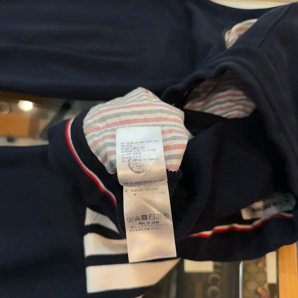 ジョガーパンツ ネイビー