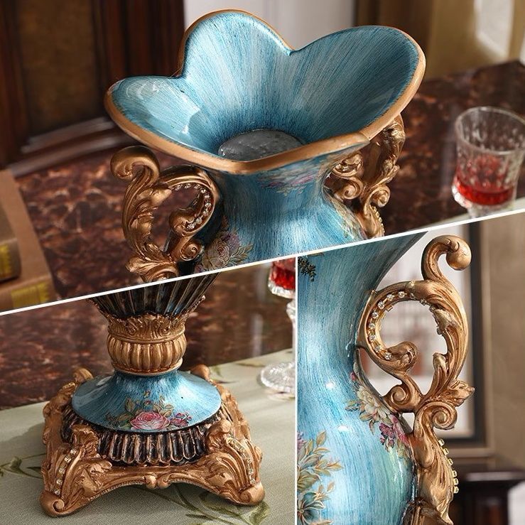 ヨーロッパアンティークの花瓶 L'Antica Deruta 陶器 花瓶 ヨーロッパ イタリア - メルカリ