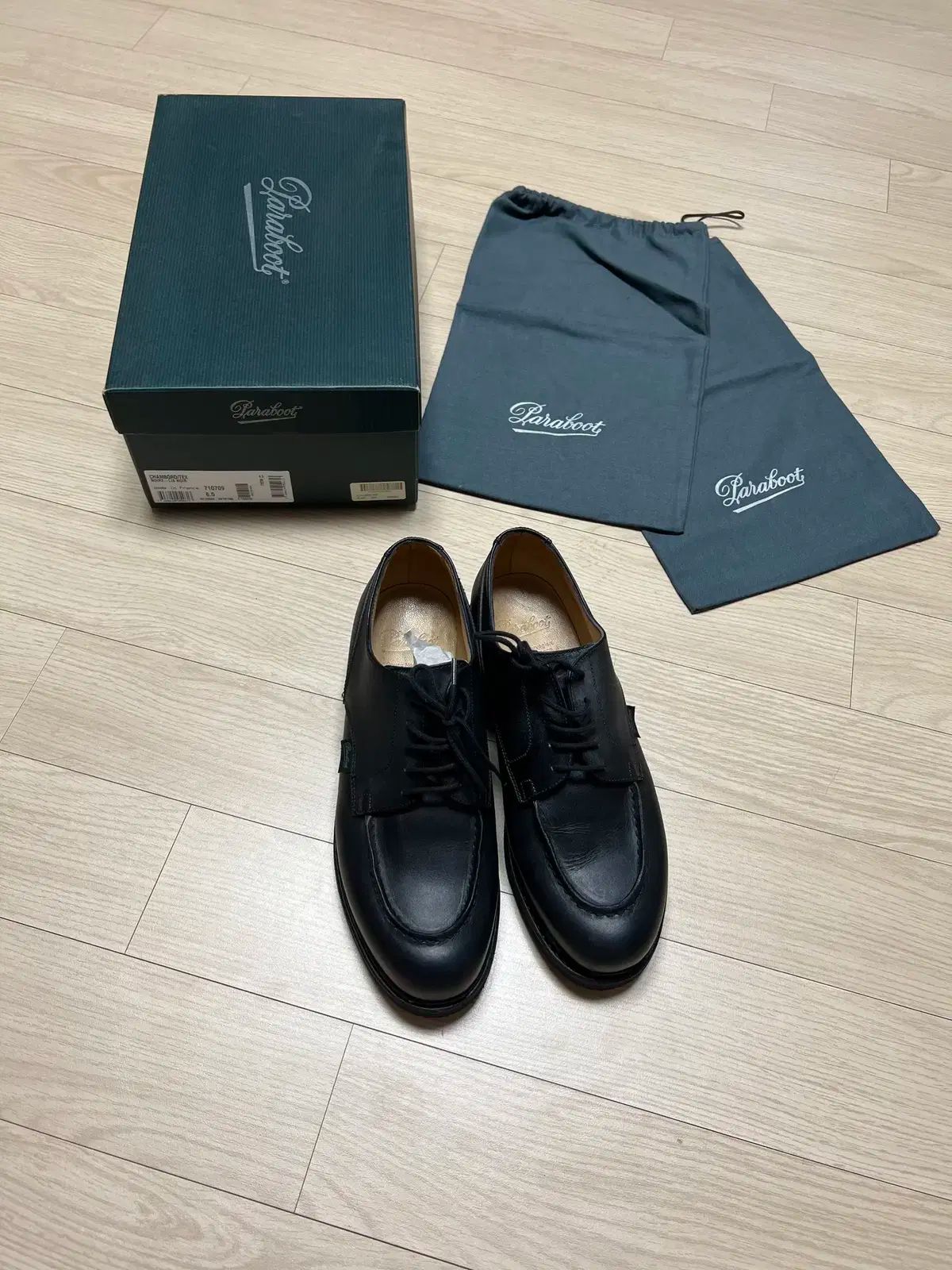 Paraboot(パラブーツ) シャンボード 黒 uk6 5 サイズ （ 255
