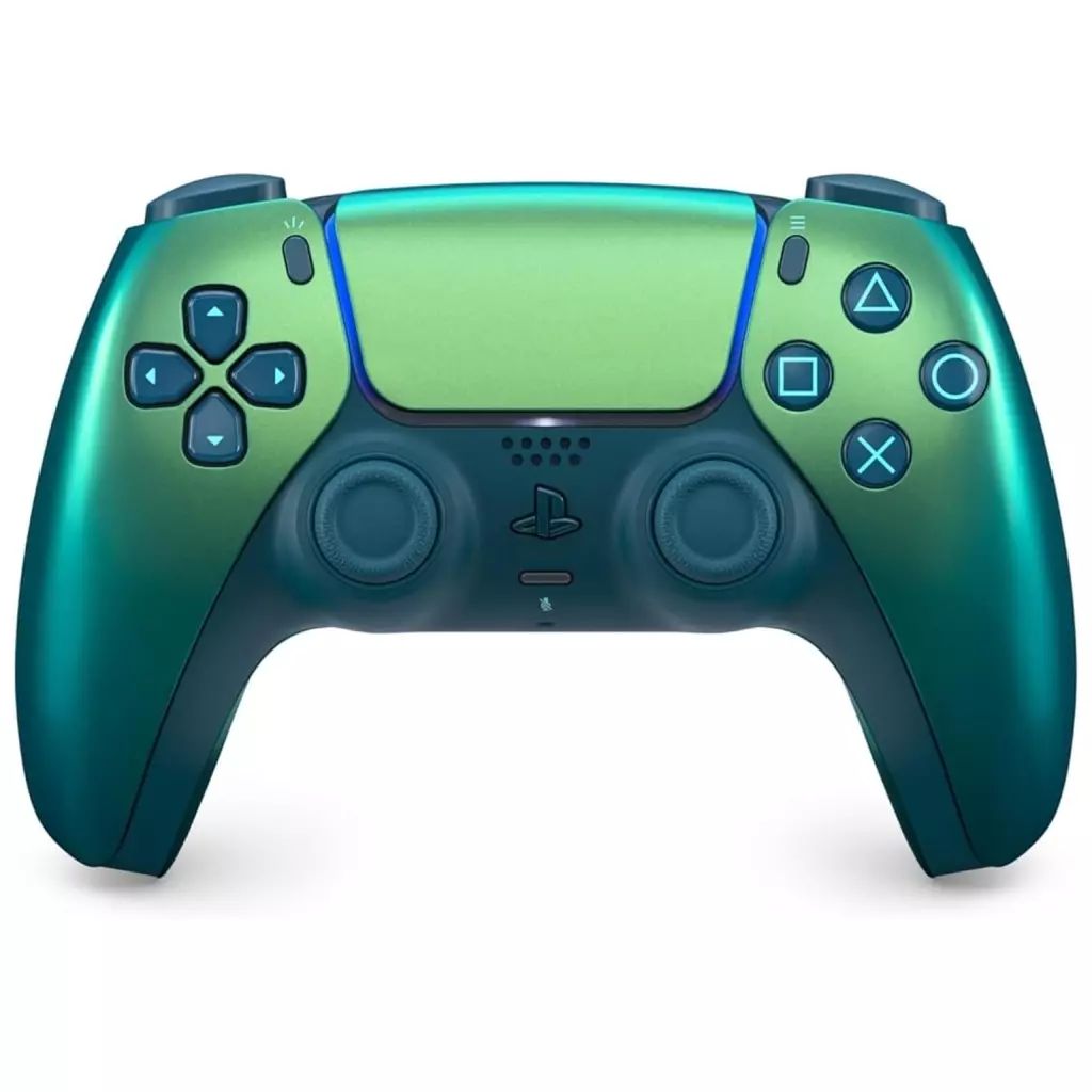 PS5ハード ワイヤレスコントローラー DualSense クロマ グリーン